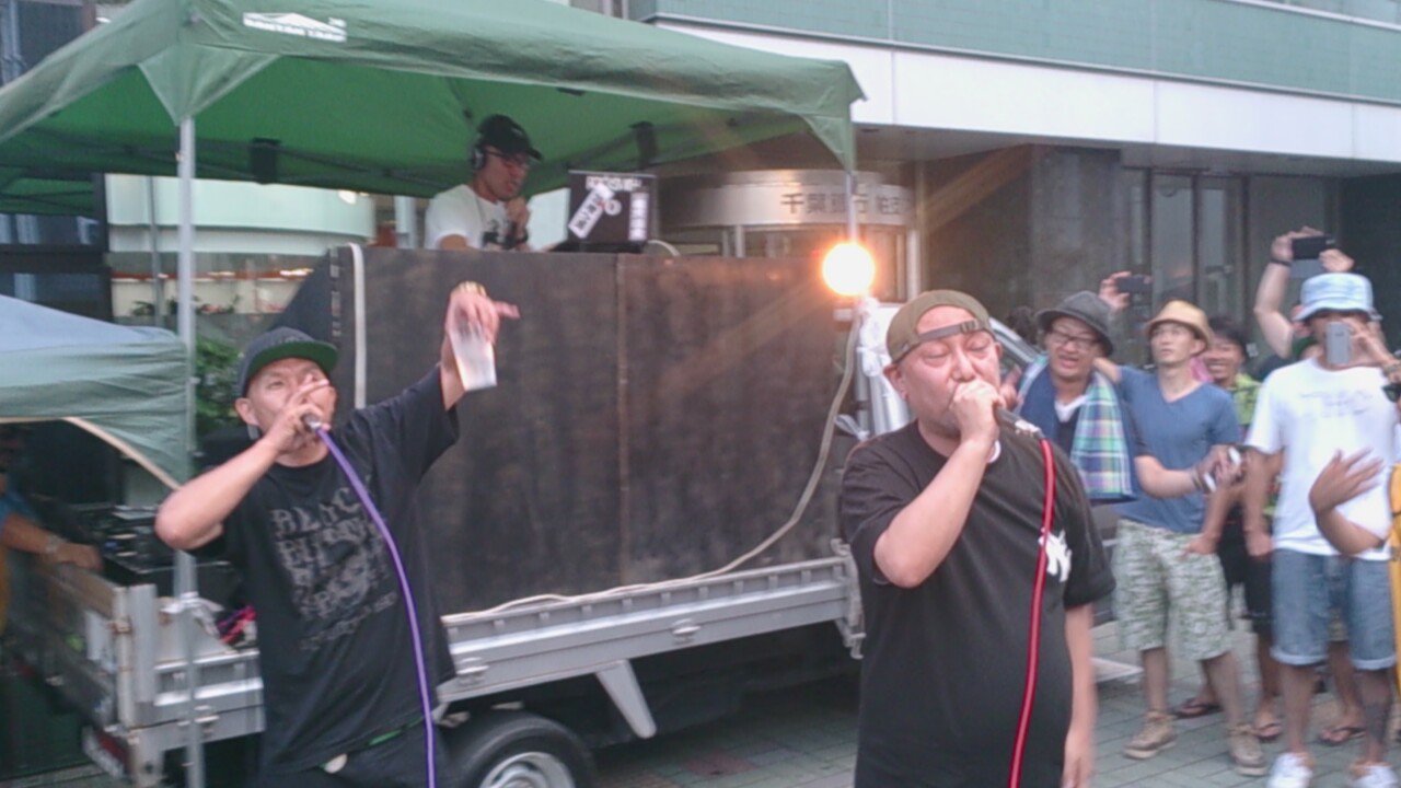 Buddha Brand Live @柏まつりに行ってきた！_c0002171_21442996.jpg