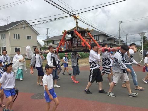 高橋地区夏祭りスタートです。_d0261484_23333229.jpg