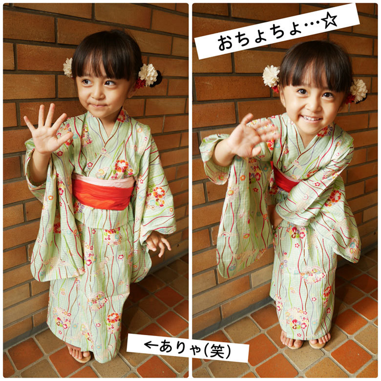 娘っこの新しい浴衣♪_d0224894_22072391.jpg