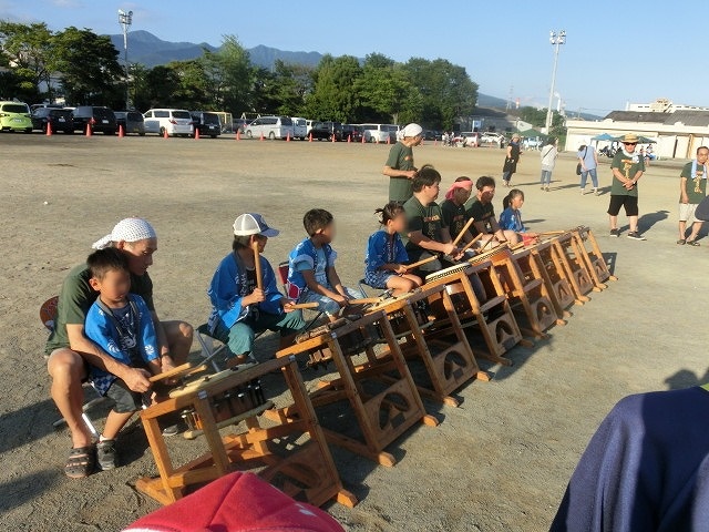 力いっぱい、最高の出来! 6年生最後の舞台で太鼓披露「今泉夏まつり」_f0141310_763488.jpg