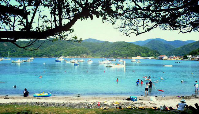 「島根　島根半島・桂島海水浴場」_a0000029_20542089.jpg