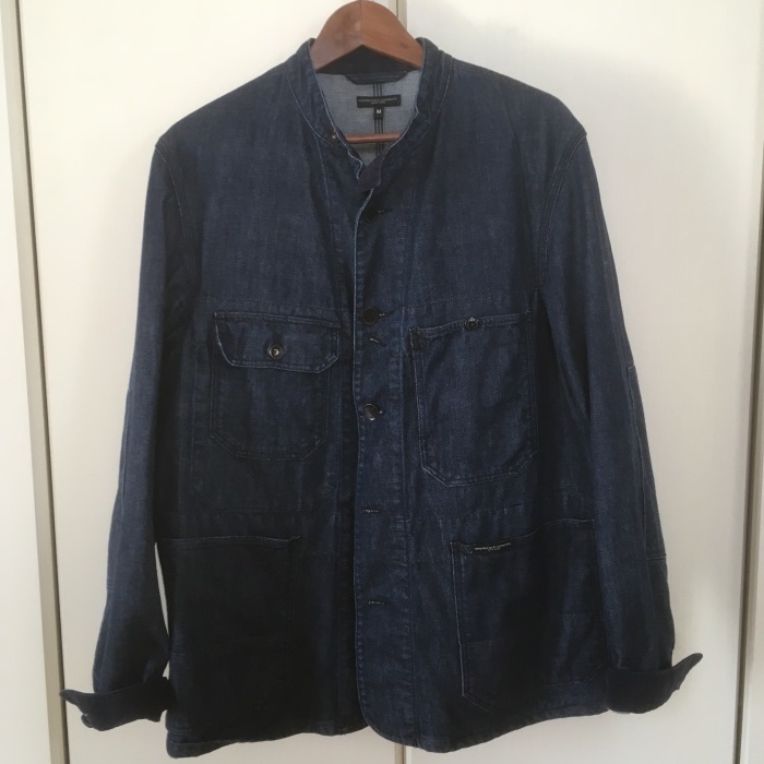 エンジニアードガーメンツ　ENGINEERED　GARMENTS　 Coverall Jacket-11oz Broken Denim-Indigo_a0197483_12520750.jpg