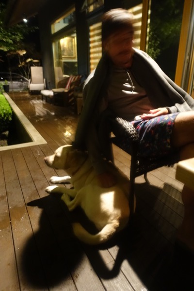 雷雨の中でもドライな私たち_d0133485_1617271.jpg