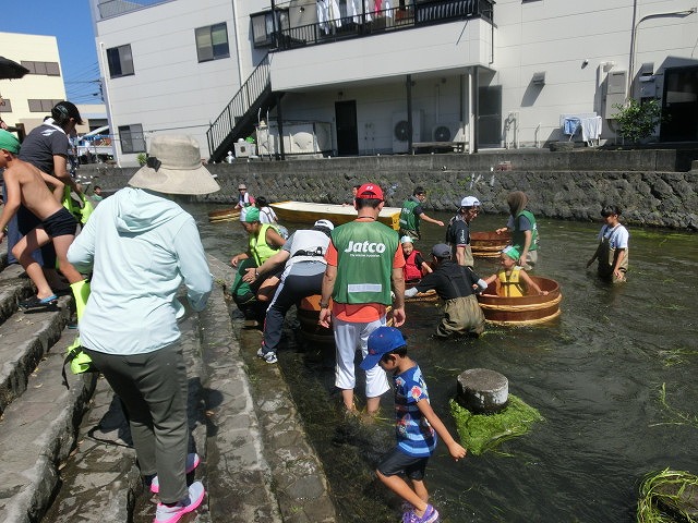 30回、記念の年の「田宿川たらい流し川祭り」_f0141310_7394411.jpg