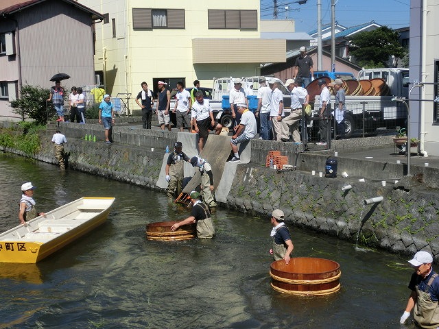 30回、記念の年の「田宿川たらい流し川祭り」_f0141310_7401541.jpg