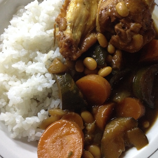 早い、美味い♪初・圧力鍋カレー_a0136671_6112161.jpg