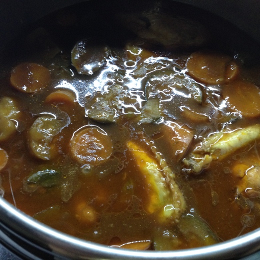 早い、美味い♪初・圧力鍋カレー_a0136671_692053.jpg