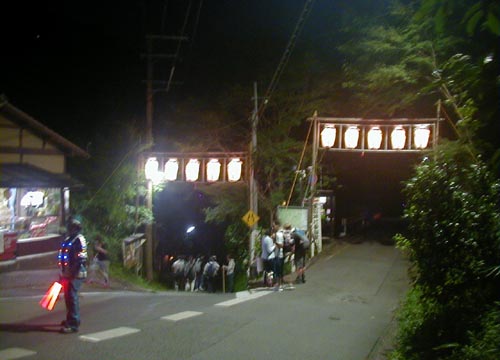 ●神社の造形―愛宕山千日詣り、大杉神社_d0053294_1610156.jpg