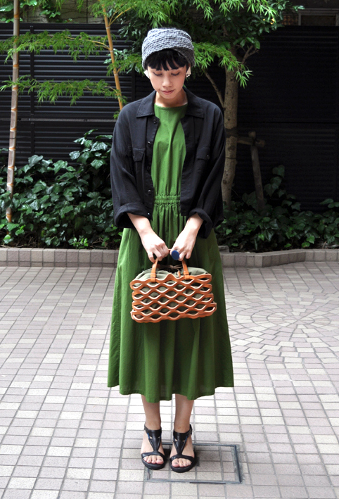 TEHA'AMANA レザーメッシュトート　L TEHA'AMANA レザーメッシュトート L