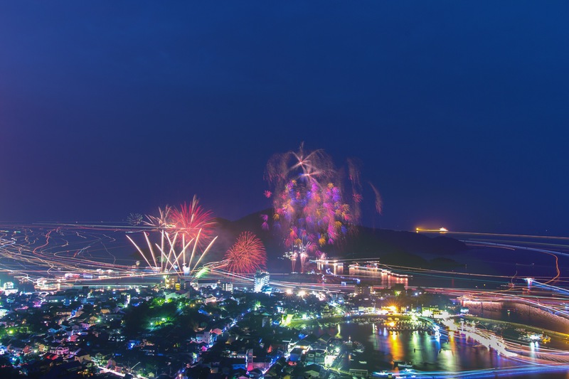 福山鞆の浦弁天島花火大会 16 写真ブログ 四季の詩