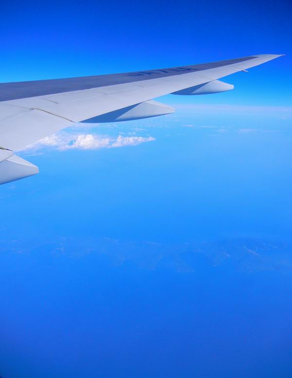 飛行機からの 空の風景_f0097157_21355938.jpg