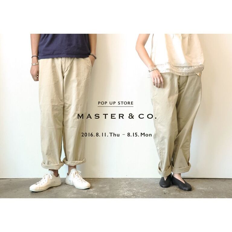 MASTER&CO. POP UP SHOPのお知らせ_d0158579_14053476.jpg