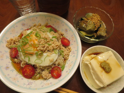 しらたきで創作麺(笑)ダイエット!_c0212604_21153544.jpg