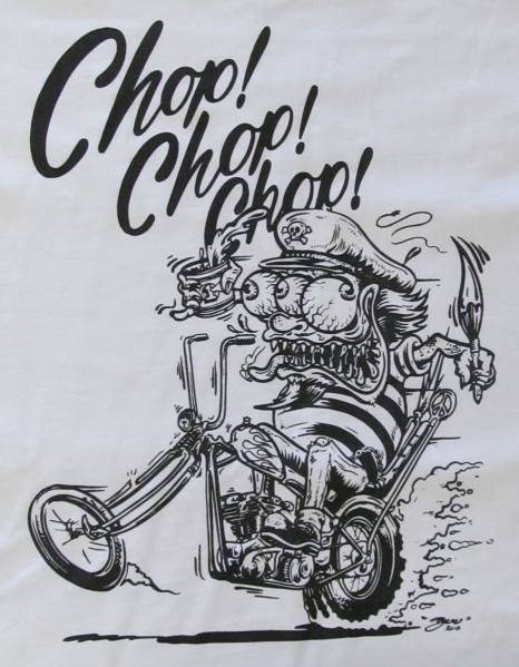 新作Chop! Chop! Chop!Tシャツ入荷！！_a0095515_13544487.jpg