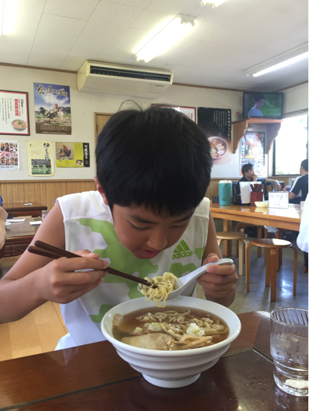 今季初の夏休み…来客あり、五輪はじまり、ラーメンあり( ^ω^ )_d0101436_22164029.jpg