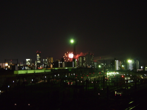 仙台七夕前夜祭の花火_e0263536_20593038.jpg