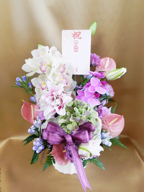 アレンジ 華やかに_a0302448_18141712.jpg