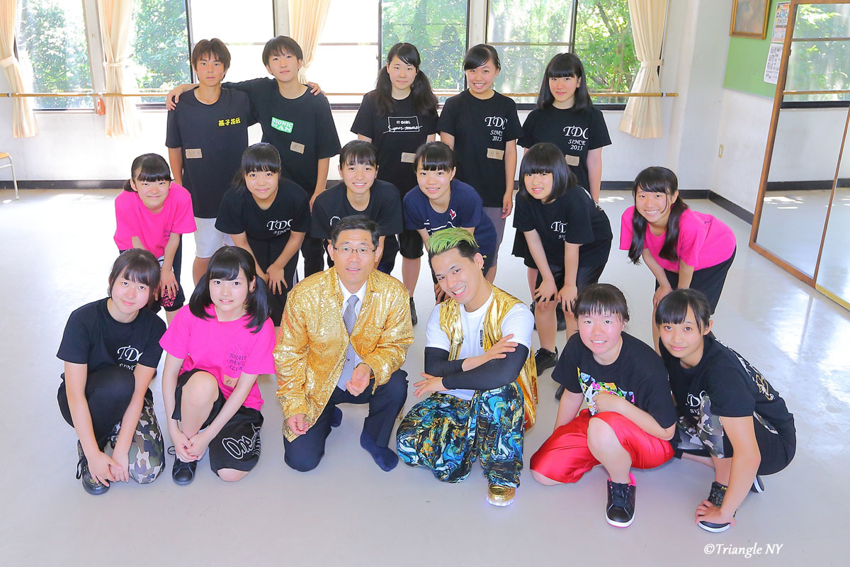 Toshiダンス講演会 At 杜若高等学校 Triangle Ny