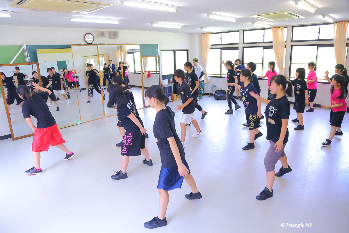 Toshiダンス講演会 at 杜若高等学校_a0274805_01173499.jpg