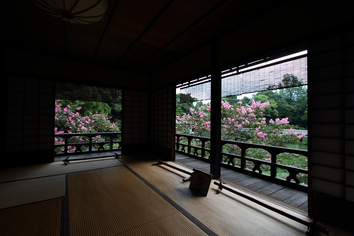 百日紅の風景 －京都御苑・拾翠亭（後編）－_b0169330_746537.jpg