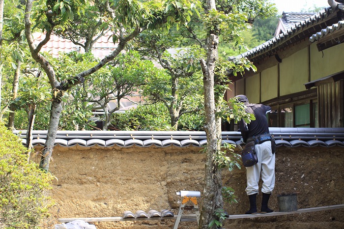 続 土塀改修工事_b0168041_114611.jpg