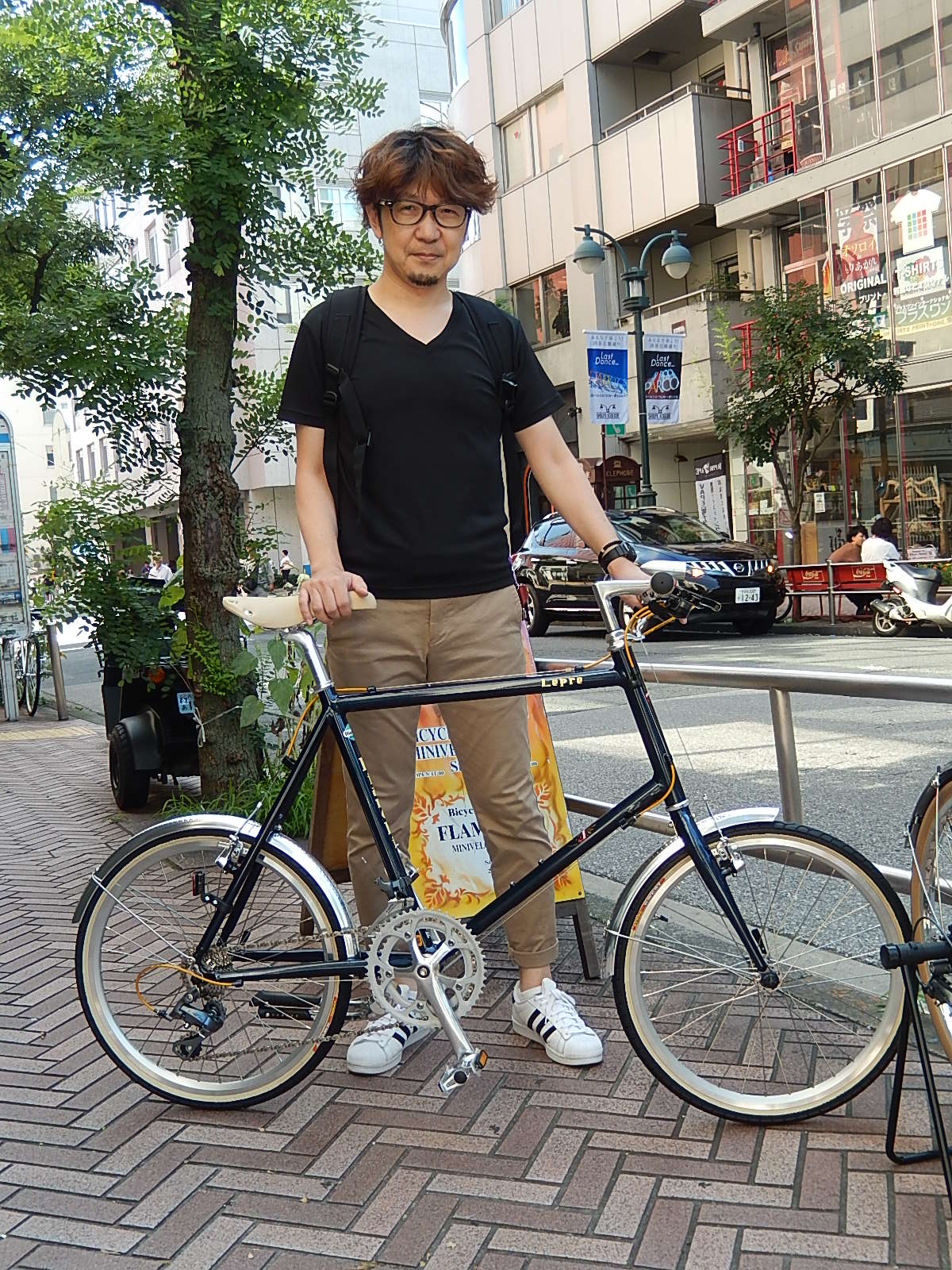 8月6日　渋谷　原宿　の自転車屋　FLAME bike前です_e0188759_17235912.jpg