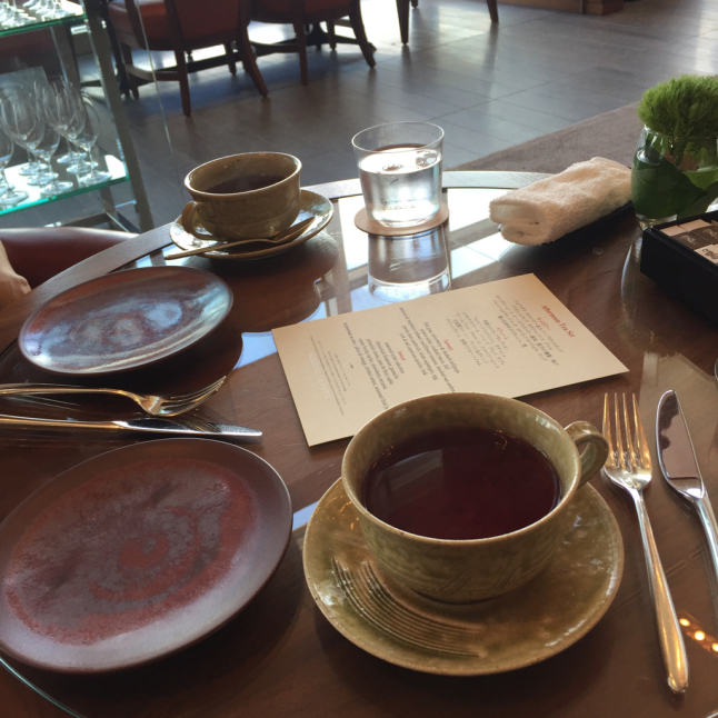 素敵な時間を〜Afternoontea@Andaz Tokyo_b0349673_17491021.jpg