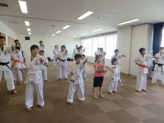 屯田教室 親子空手_c0118332_13165414.jpg