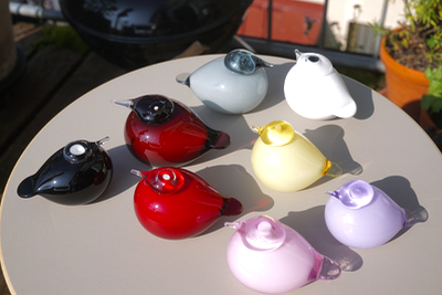 iittala Birds by Toikka -Puffball #3 cranberry : buckの気ままなblog。