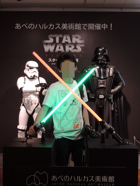 2016.8.5　あべのハルカスとスターウォーズ展　その１_f0046614_13572632.jpg