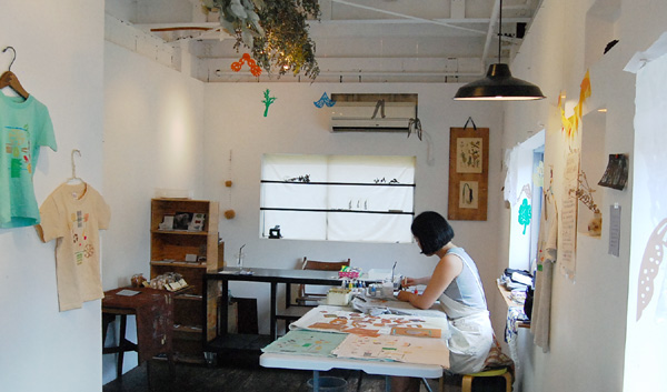 梢夏子個展、型染めワークショップレポ_a0043747_17533215.jpg