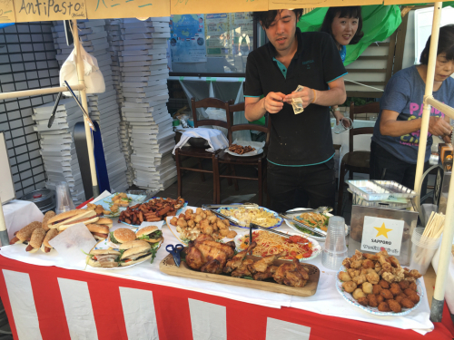地元⭐️四の橋 白金商店街祭り_c0151965_01070504.jpg