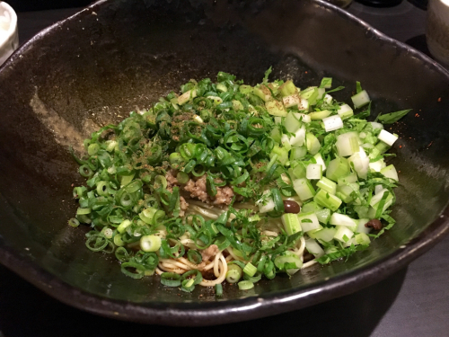 キング軒の汁なし担担麺_e0177509_00212329.jpg