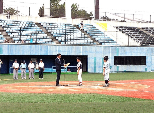 タウンニュース掲載と息子の野球_b0171098_949128.jpg