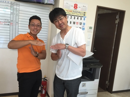 8月10日「水」山本が送ります。TOMMYの1日 ランクルハマーアルファード_b0127002_1842516.jpg