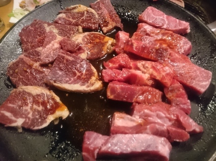 8/9 焼肉きんぐ府中店スタンダートコース+生ビール飲み放題コース_b0042308_17551681.jpg