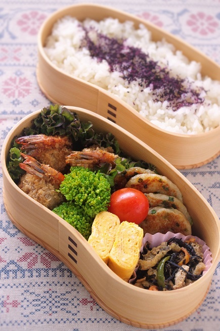 今週のお弁当 ~なすのはさみ揚げ~_f0168317_23413603.jpg