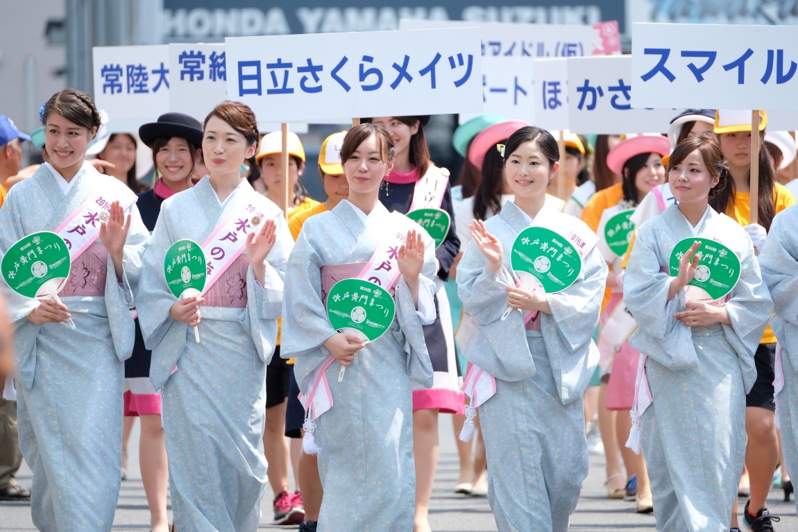 第56回　水戸黄門まつり　＜５＞　水戸梅大使さん　２０１６・０８・０６_e0143883_5571967.jpg