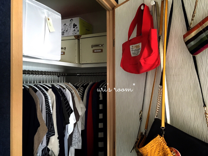 クローゼットの中をちらりと公開…そしてお知らせです(´∀`) それから悲しい出来事も。_a0341288_23404951.jpg