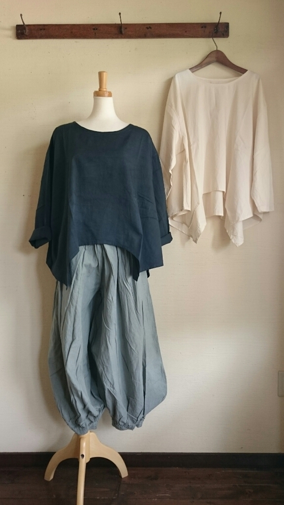 ヂェン先生の日常着 オーバーカットソー ナチュール Blog