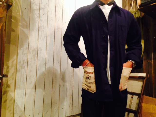 Remake ITEM第1弾！Remake EURO Coverall_b0247211_19553714.jpg