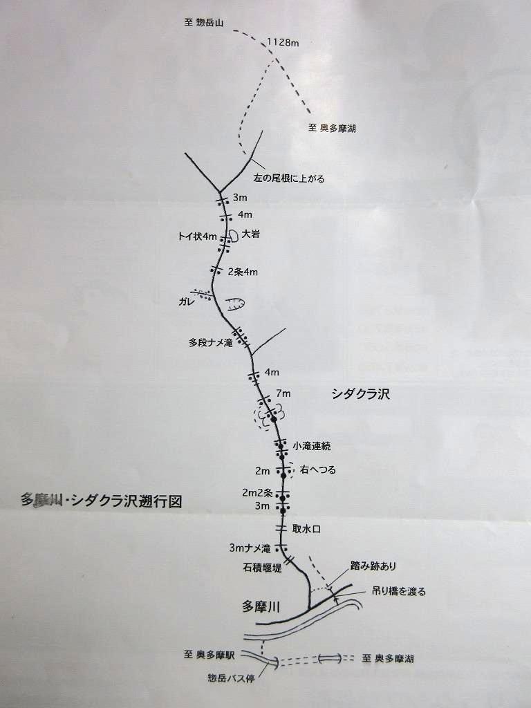 ▽希少 奥多摩の尾根と沢 奥多摩山岳会 登山 山登り 沢登り ガイド