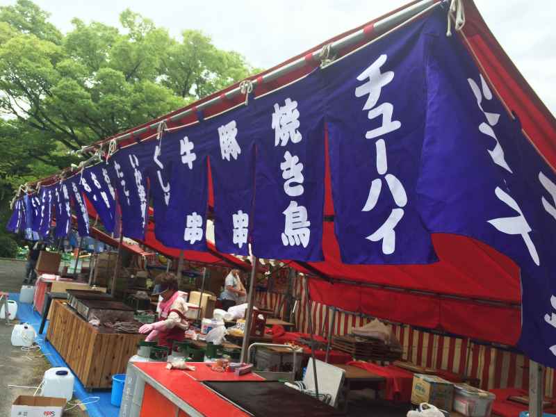 天神祭屋台テントめぐりジョギング ちゃーぼー日記 天神祭屋台テントめぐりジョギング ちゃーぼー日記