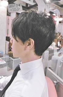 お盆休みメンズヘアー_a0123703_11185256.jpg