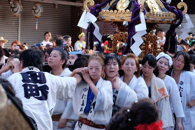 八日市場 匝瑳市 水かけ祭り 東風