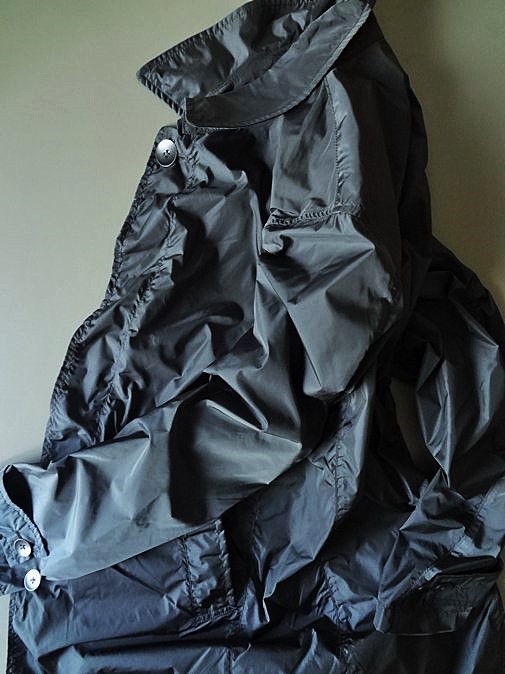 M.I.D.A.　Garment dye Nylon Coat GR_e0057183_170346.jpg