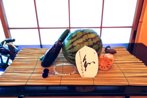 お盆〜お出迎えの室礼_a0197730_20382686.jpg