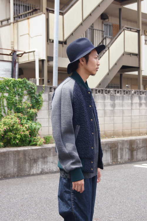 kolor カラー 16AW W/C ドレッドボアスタジャン