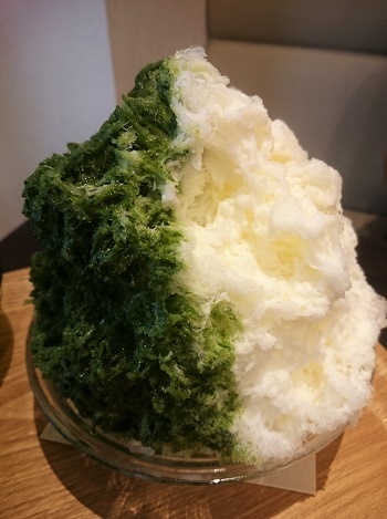 唐人町商店街 でふわふわかき氷 食べ歩き 福岡グルメとスイーツ中毒