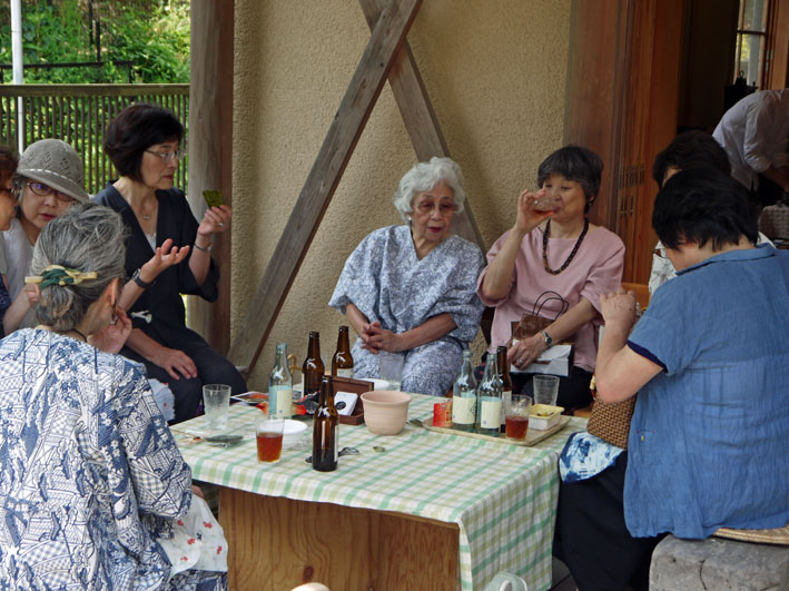 北鎌倉の恵みのグラス傾け緑風談義；第1回山の恵みに乾杯！ _c0014967_17412261.jpg